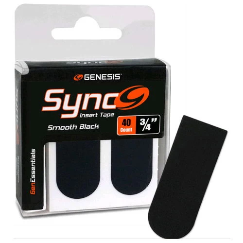 Genesis Sync Black 3/4" Insert Tape 40ct 3 Genesis Sync Black 3/4" Insert Tape 40ct