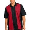 Port Authority Retro Camp Shirt Black/Red -Bowling Equipment Store 0fb26e1c 4a7b 4ad5 92b0 1a0ddac00c7d