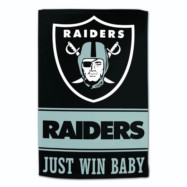 WinCraft NFL Towel Las Vegas Raiders 16X25 3 WinCraft NFL Towel Las Vegas Raiders 16X25