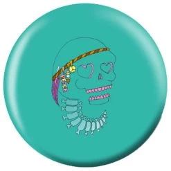 OnTheBallBowling Angel Szafranko Design Peace Skull