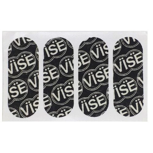Vise Pre Cut Logo Tape 1" Black 3 Vise Pre Cut Logo Tape 1" Black