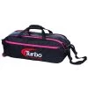 Turbo Pursuit Slim Triple Tote Pink/Black -Bowling Equipment Store 3c700d17 b08c 47e1 bfbb 09423cd00f32