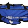 Vise 3 Ball Clear Top Roller/Tote Blue