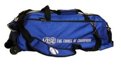 Vise 3 Ball Clear Top Roller/Tote Blue