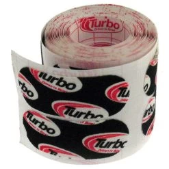 Turbo Driven To Bowl Black 1" 100pc/Roll Precut Fitting Tape