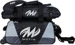 Motiv Ballistix Double Tote Covert Black -Bowling Equipment Store 594e8506 ab39 4e21 89d4 f15728de7070