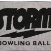 Storm Signature Towel Black/Grey