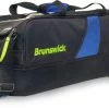 Brunswick Quest Triple Rolling Tote Black -Bowling Equipment Store 79693a54 80c8 4556 aabd 6a912b1353c3