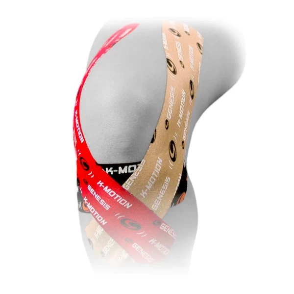 Genesis K-Motion Tape Pre-cut Red 4 Genesis K-Motion Tape Pre-cut Red - Image 2