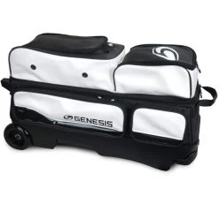 Genesis Carbon Triple Roller White/Black -Bowling Equipment Store 85aa19e6 407a 4f67 85db 92c487c3a66c