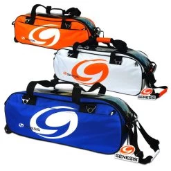 Genesis Sport Triple Roller/Tote Blue -Bowling Equipment Store 889b5040 c674 43b1 9c80 f228beef561e