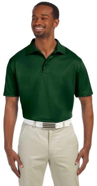 Harriton Mens 4 Oz Polytech Polo Green 3 Harriton Mens 4 Oz Polytech Polo Green