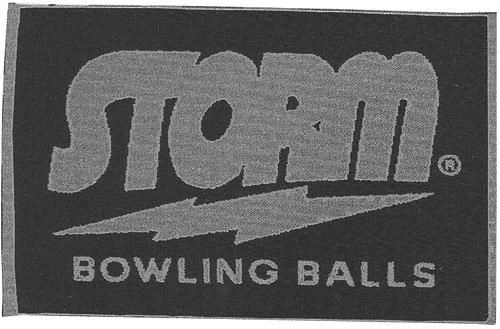 Storm Signature Towel Silver/Navy 3 Storm Signature Towel Silver/Navy