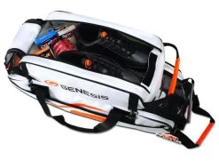 Genesis Sport Triple Roller/Tote White -Bowling Equipment Store b426adf6 1925 4f97 a282 e8bbc668f6c9
