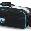 Storm 3 Ball Tournament Travel Roller/Tote Black/Blue