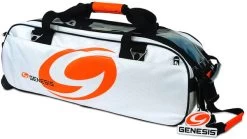 Genesis Sport Triple Roller/Tote White -Bowling Equipment Store bed6c1eb e5bd 4f9b 8fa8 72d8f458f465