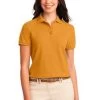 Port Authority Womens Silk Touch Polo Shirt Gold -Bowling Equipment Store bfd36437 889a 4a3a 9525 8e3d524b8740