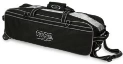 Storm 3 Ball Tournament Travel Roller/Tote Black