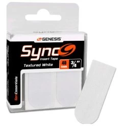 Genesis Sync White 3/4" Insert Tape 40ct